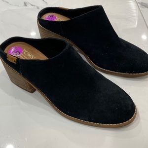 TOMS Navy Blue 8.5 Mule/Slide
